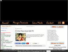 Tablet Screenshot of manga-space.com